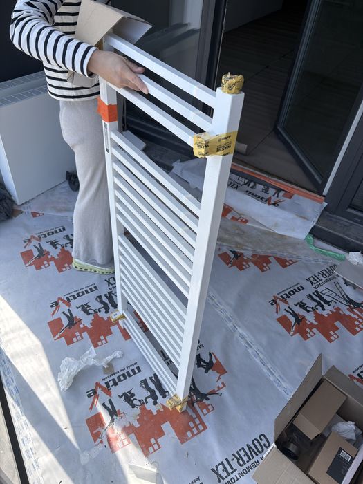 Grzejnik łazienkowy Terma Bone One 1260x500mm