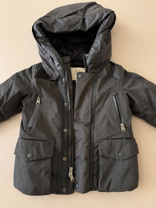 Дитяча зимова куртка Woolrich, 4 роки, чорна