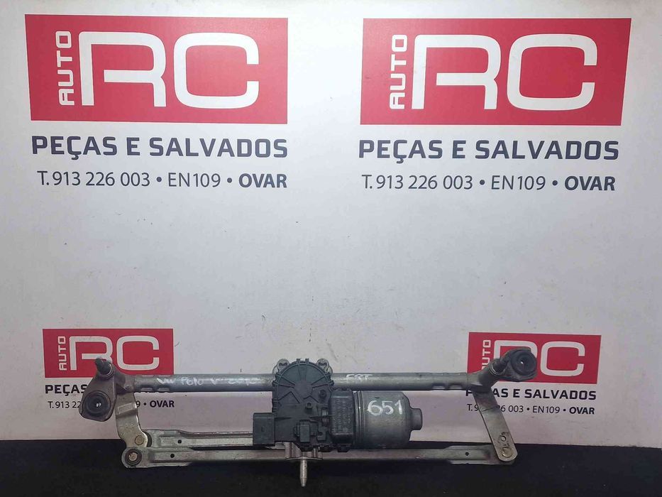 Motor Limpa Vidros Frente VW POLO V (6R1, 6C1) ano 2010