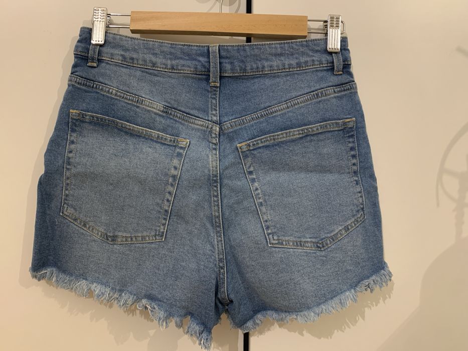 Spodenki damskie dżinsowe H&M, r.38