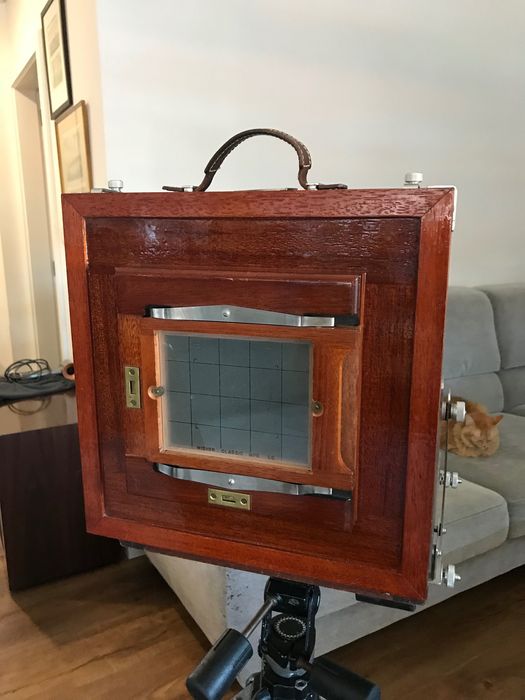 Câmara de grande formato 8x10”