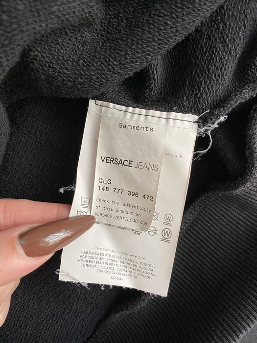 Bluza czarna versace