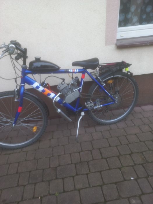 Sprzedam silnik spalinowy z rowerem