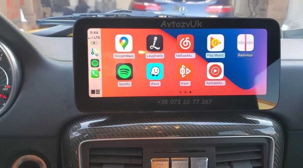 Дисплей W461 W463 W464 NTG USB Mercedes G магнітола Android 15 CarPlay