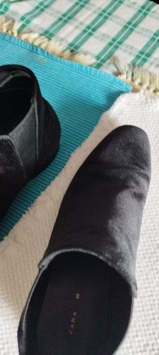 Botas camurça pretas homem
