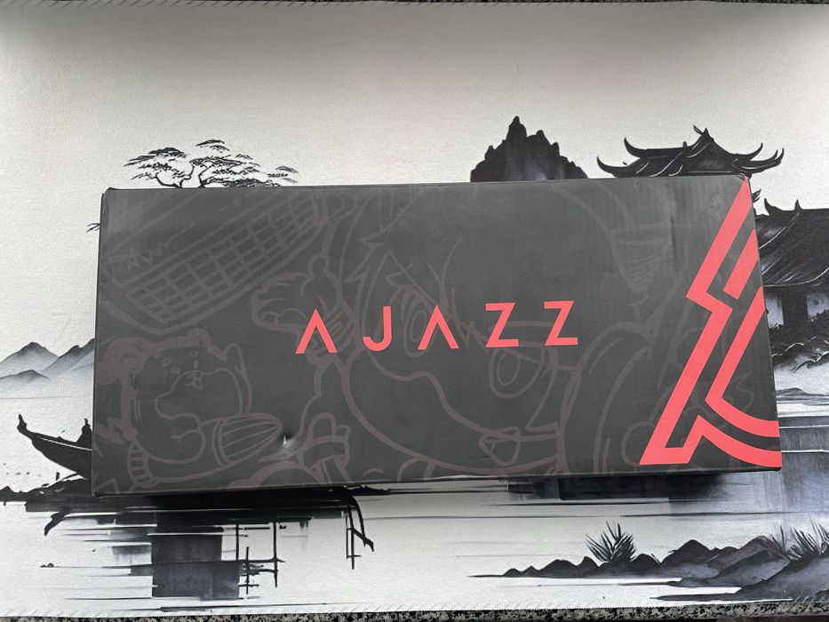 Клавіатура бездротова Ajazz Ak820 Pro Flying Fush Switch Purple