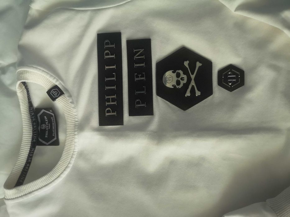 Bluza Philipp Plein biała