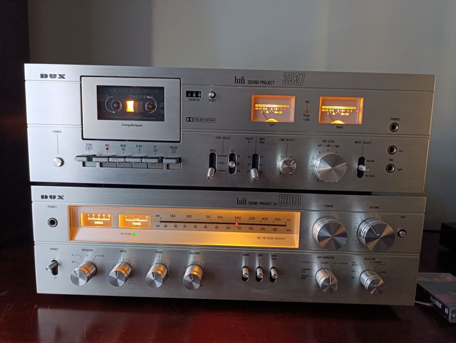 Duża wieża DUX TA8000+3537 Philips lata 70