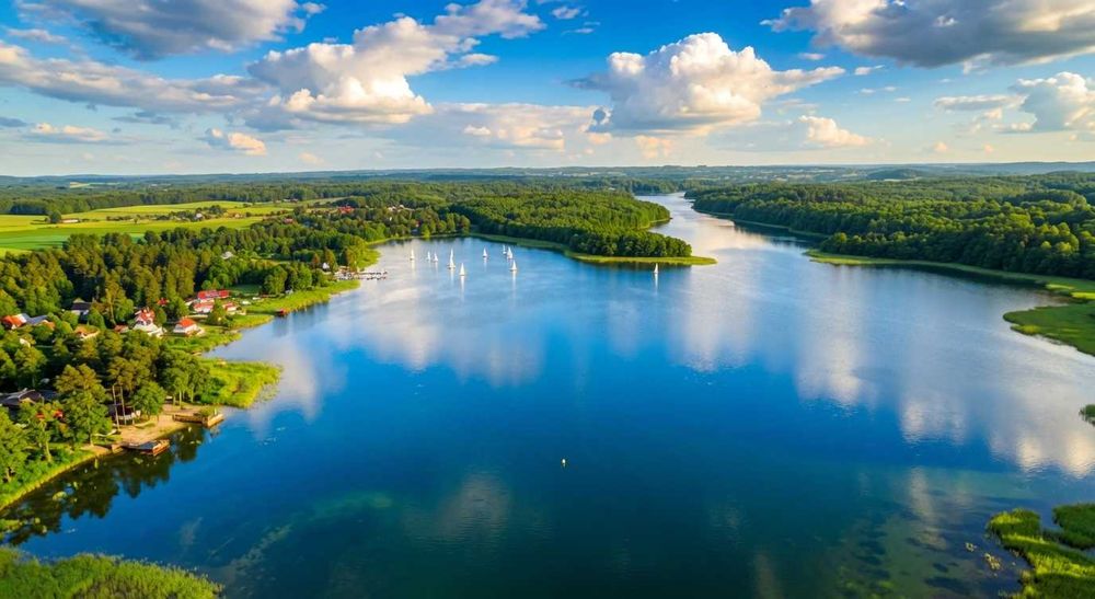 Sprzedam budowlaną działkę na Mazurach. Blisko jezioro. Możliwość zakupu w ratach notarialnych.