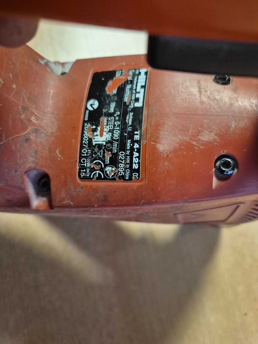 Akumulatorowa Młotowiertarka Hilti TE4-A22