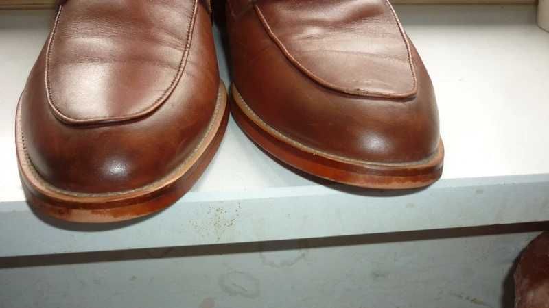 Jeff Banks- męskie półbuty skórzane r; 44