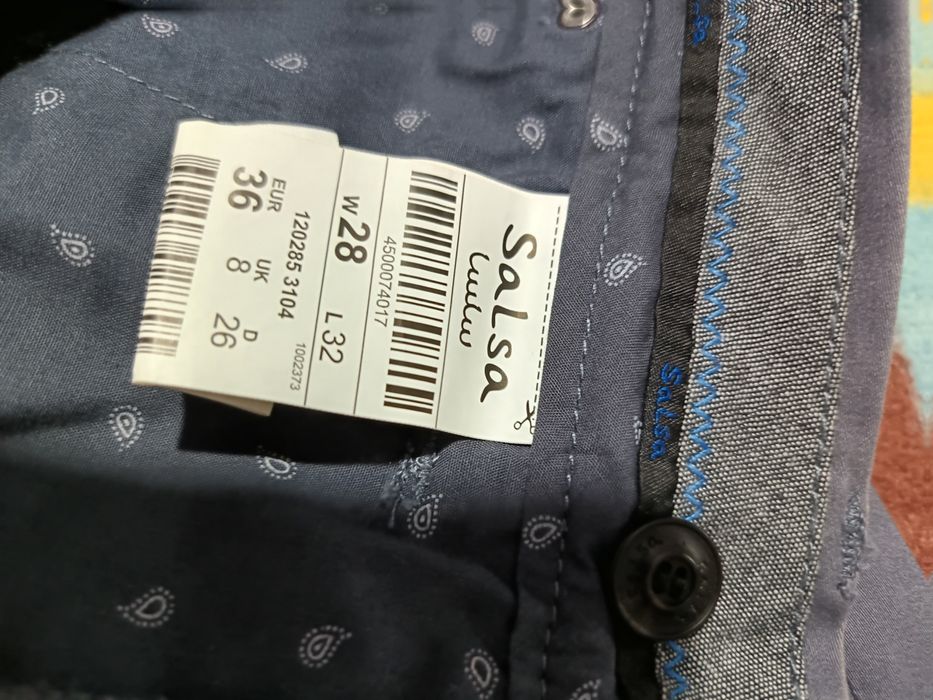 Calças marca Salsa Slim Fit