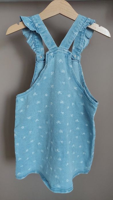 Sukienka ogrodniczka jeansowa Sinsay rozm. 116