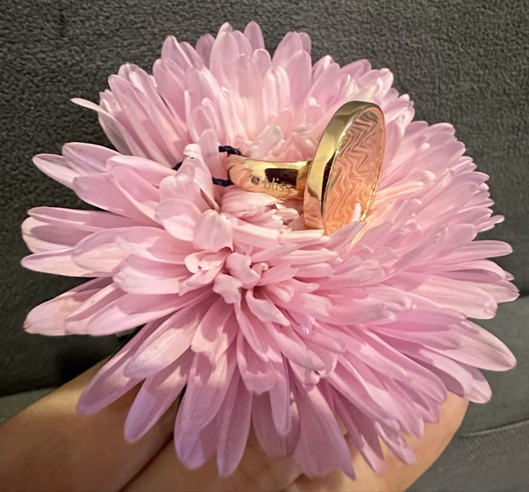 Каблучка  кольцо Bliss з одним бриліантиком