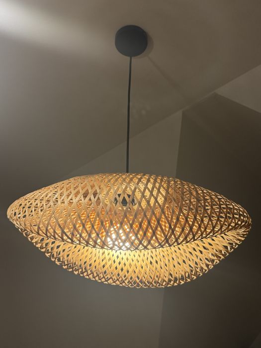 Lampa pleciona Ażurowa boho