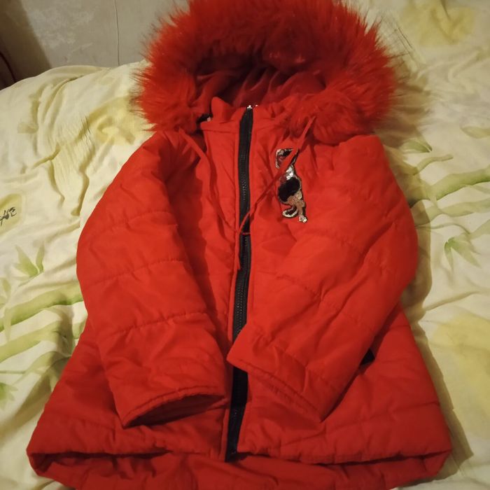 Куртка зимова  дитяча для дівчинки