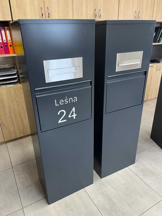 Brama wjazdowa Słupek Multimedialny Ogrodzeniowy Multibox na paczki