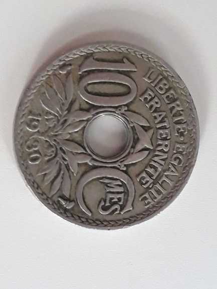 Moneta kolekcjonerska Francja, EM.Lindauer, 10 Centimes, 1930, Pari