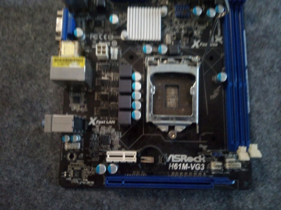 Placa mãe ASRock H61M-VG3 Não testada