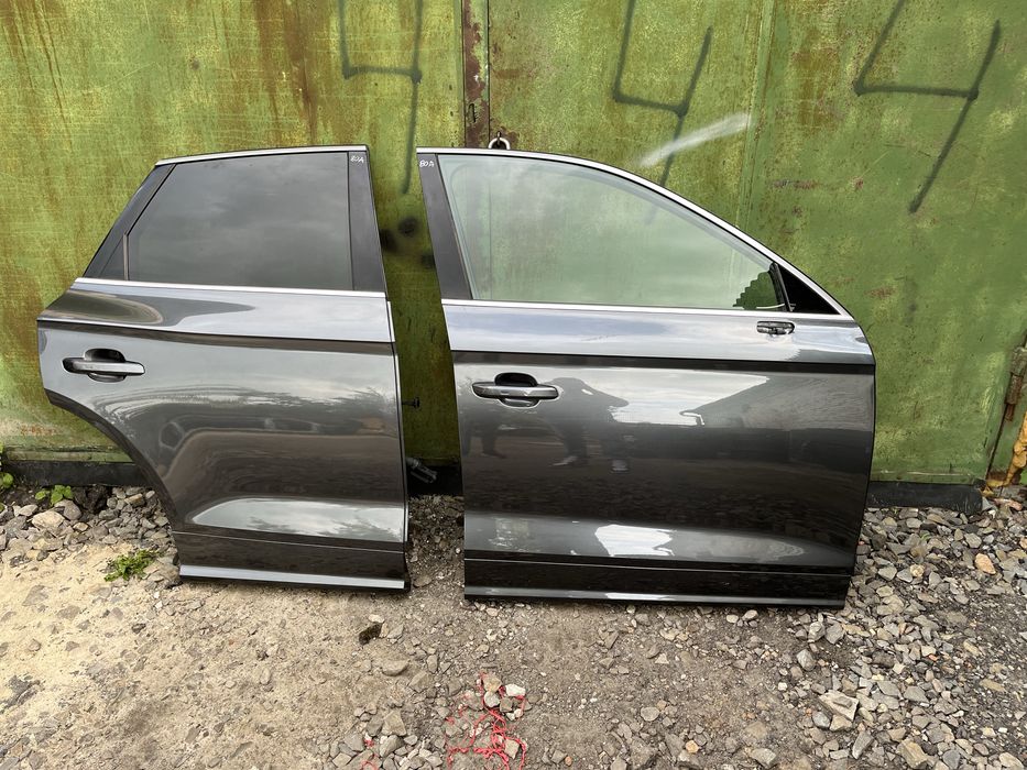Двері передні audi q5 80a fy ауді 8r0 двері задні двері взборі