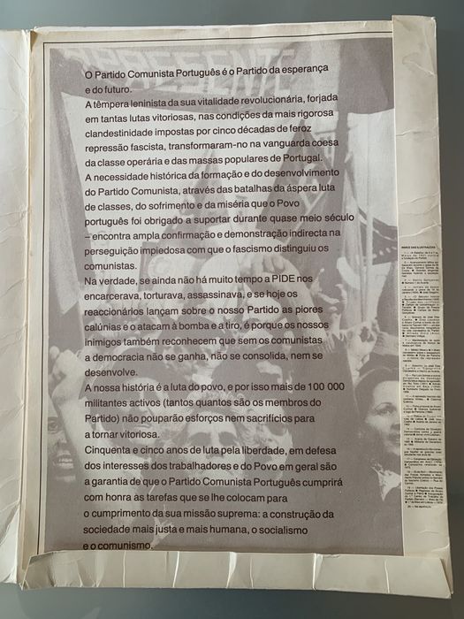 A nossa história é a luta do povo