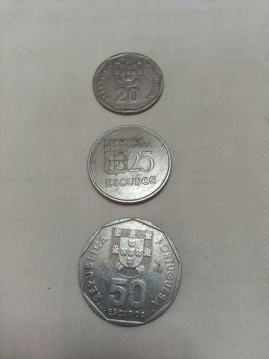 Coleção de moedas antigas