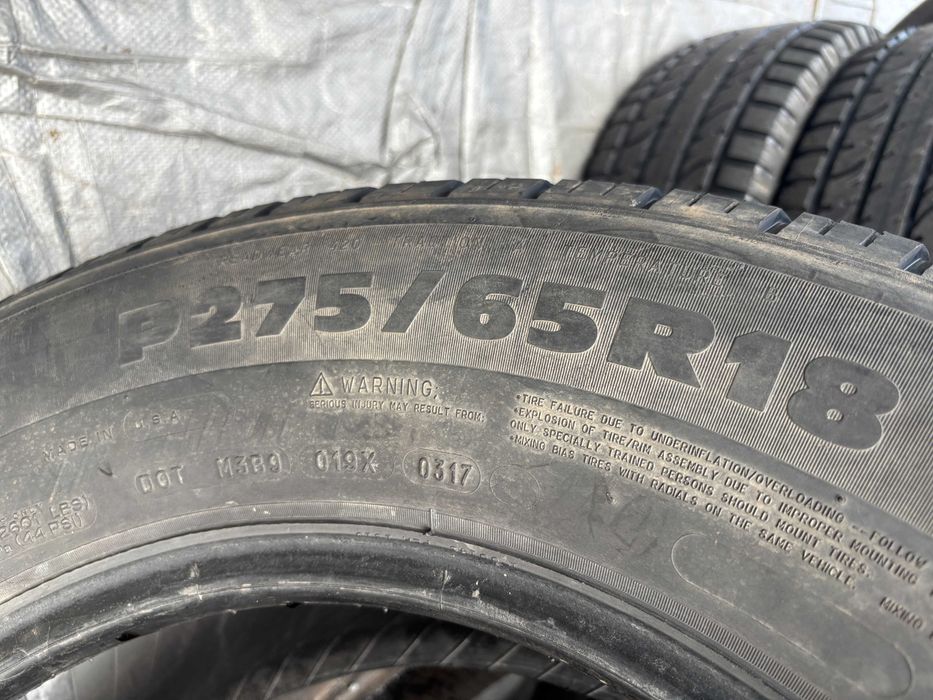 275-65-R18 MICHELIN LTX A\T SPORT = пара 2 штуки  резины GERMANY 2022