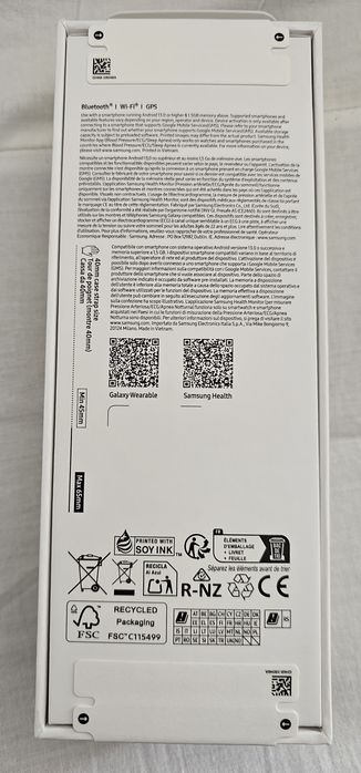 Samsung Galaxy Watch 9 40mm  Novo caixa Selada.