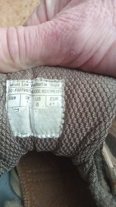 Кроссовки karrimor 41-41.5 ботинки