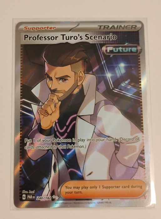 Karta Pokemon Professor Turo's Scenario (PAR 240)