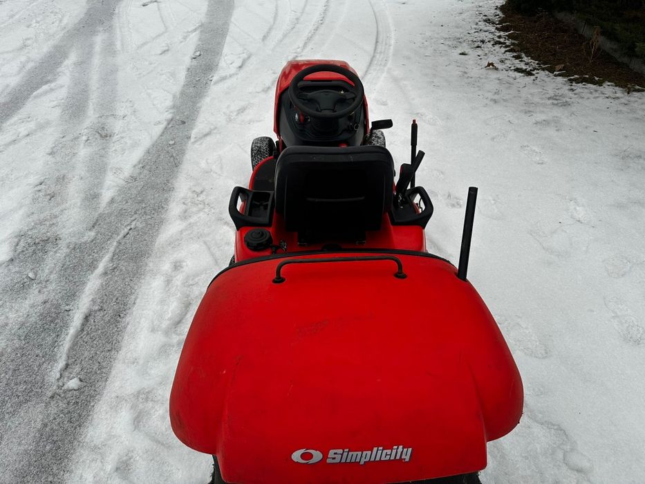 Traktorek kosiarka Simplicity Baron 20KM, hydrostat, pompa oleju