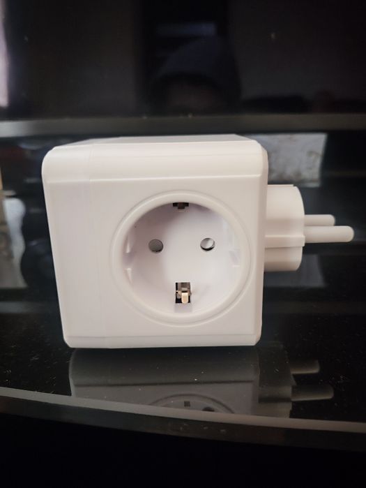 Мережевий фільтер трійник  7в1 блоці