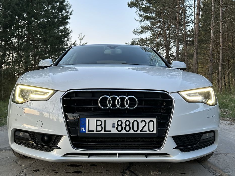 AuDi A5 lift biała quattro alufelgi x2 Radar