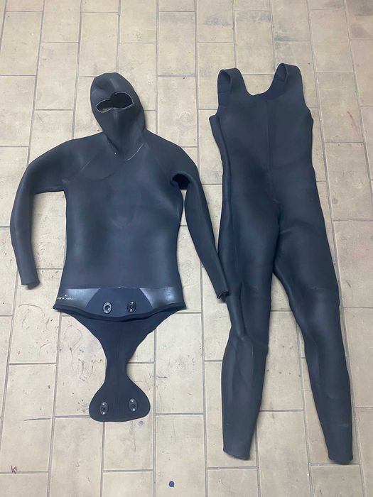 Fato Cressi tracina 7mm caça (submarina M so parte superior