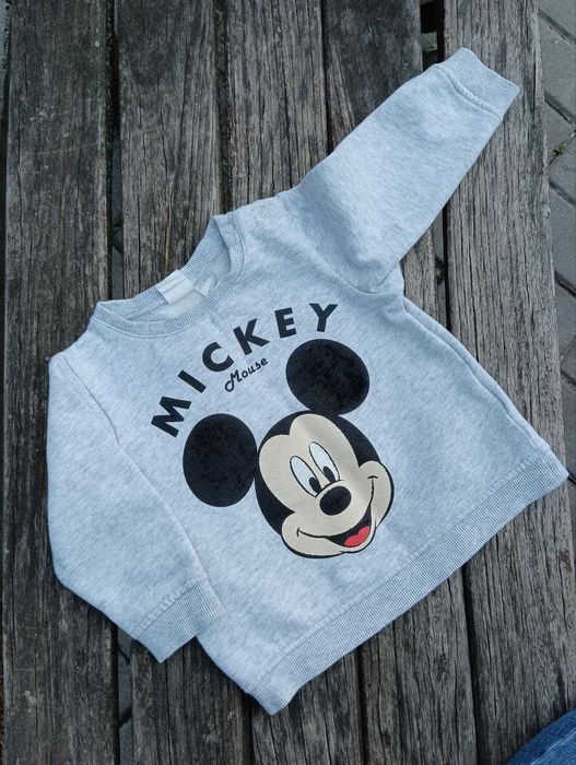 свитшот кофта с микки h&m