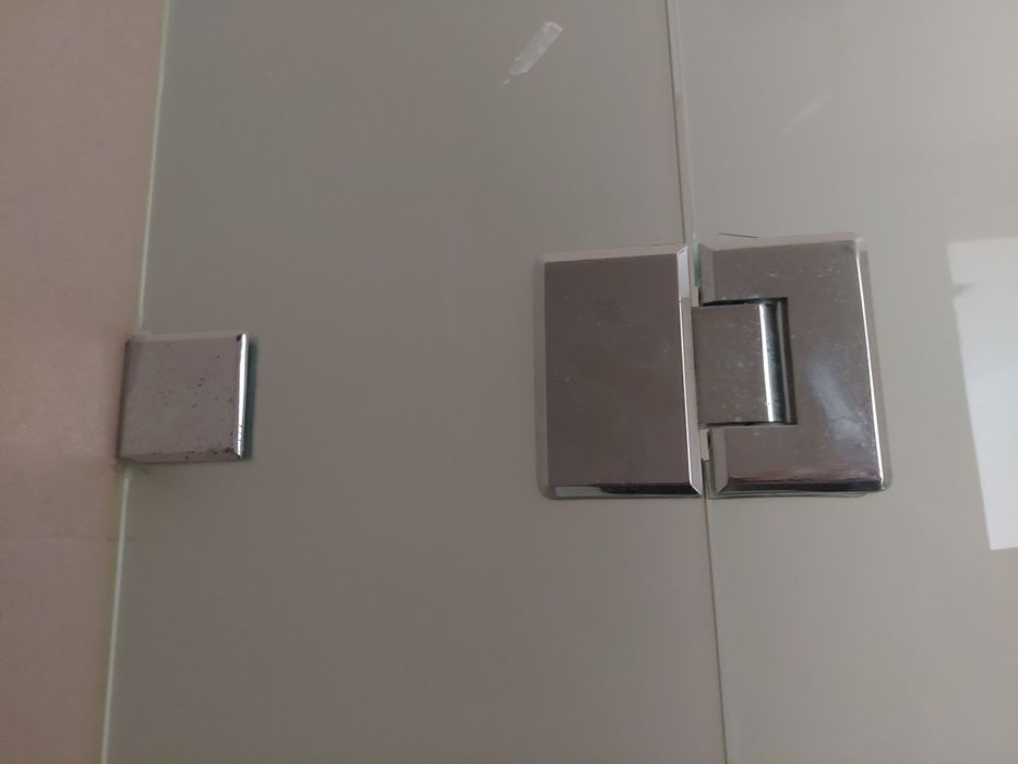 Resguardo de vidro fosco de duche