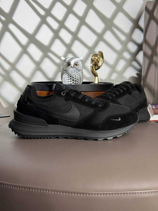 !ТЕРМО! Nike Phoenix Waffle GTX Full Black 41 42 43 44 45 46 найк гтх