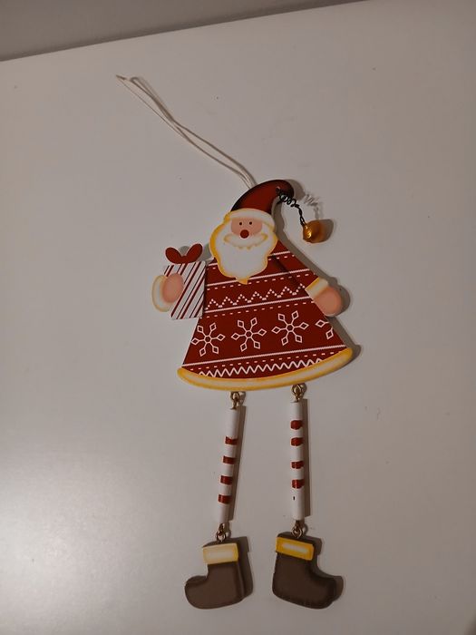 Pai Natal de madeira