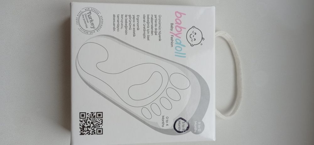 Детские, тёплые пинетки