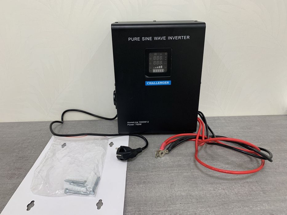 700W ‼️ 220V ИБП бесперебойник стабилизатор для газового котла насоса настенный безперебійник с чистым правильным синусом правильной синусоидой 700Вт