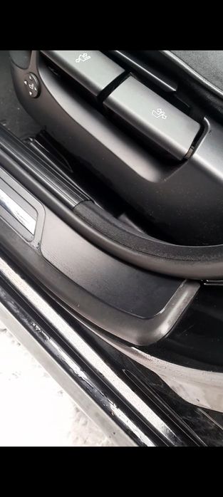 Пластиковые накладки на пороги BMW5, e39, 4шт. Рест.