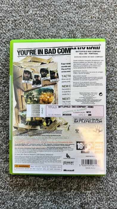 Battlefield Bad Company Xbox 360