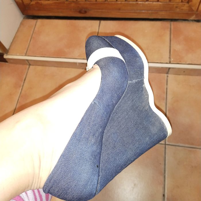 Туфли на высокой платформе