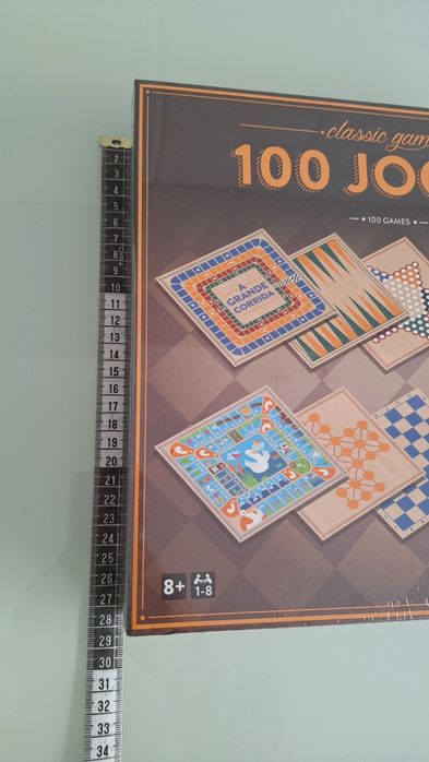 Jogos - caixa com 100 jogos
