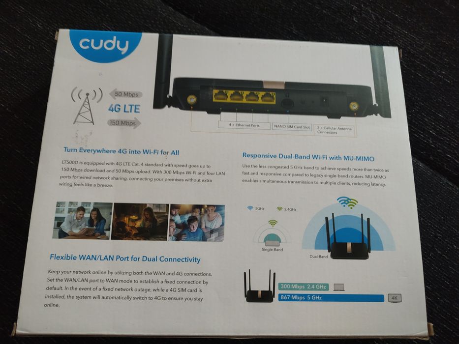 Router cudy LT500D
