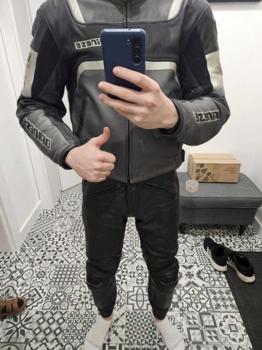 Kurtka motocyklowa skórzana Dainese TT-72 Rozmiar 48/M Podpinka