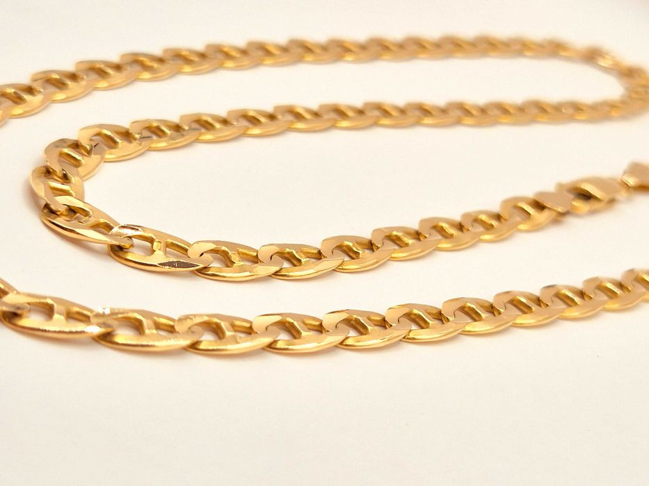JAK NOWY! Złoty łańcuszek 585 (14K) 61cm GUCCI
