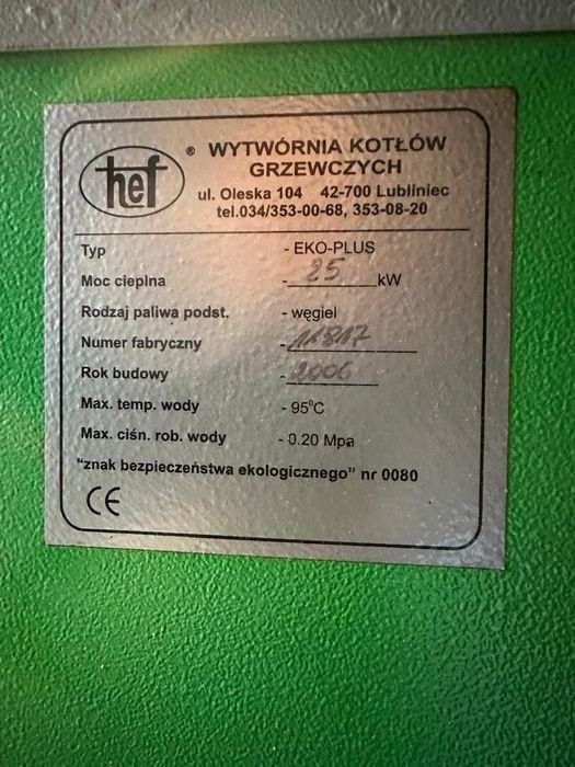 Hef Eko Plus Uniwersalny 25W części
