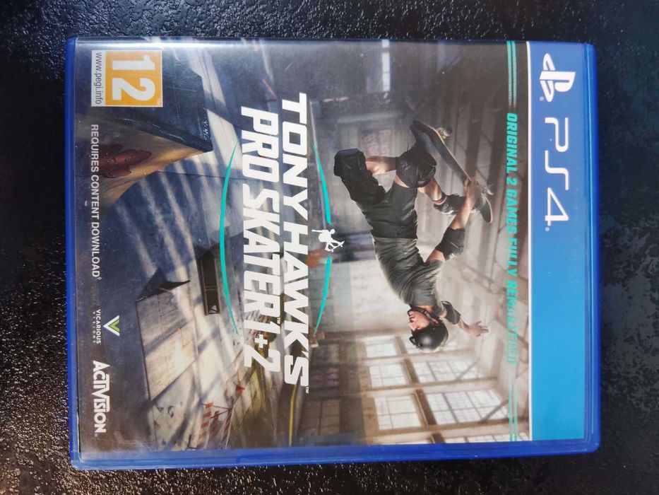 Tony Hawk's Pro Skater 1 + 2 PS4 Angielska wersja gry - brak PL