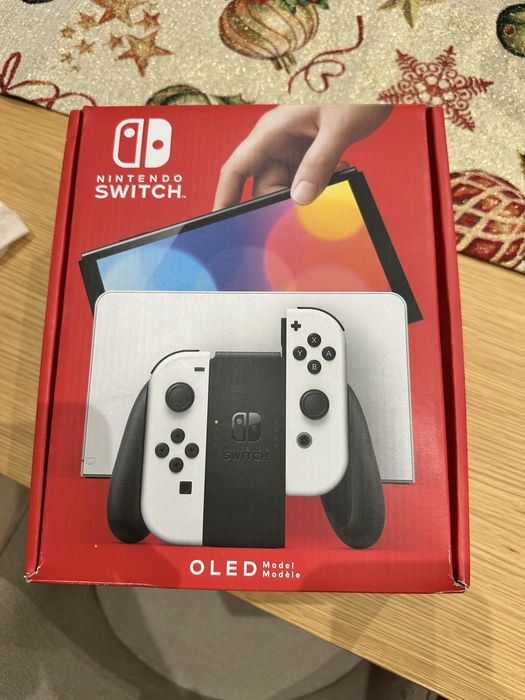 Nintendo Switch OLED Branca – Estado de Novo